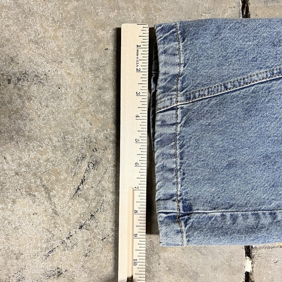 We The Free Free People Call Me Crazy Low Rise Flare Cargo Jeans Sz 28 Y2K Utilt - Picture 6 of 7